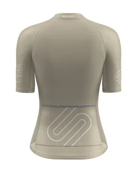 Optimise Cycle Jersey Women - Brulee