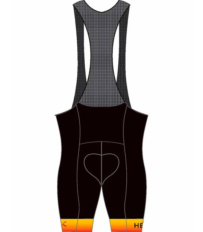 Helix Triathlon Men's Cycling Bib and Brace with Silicone Gripper