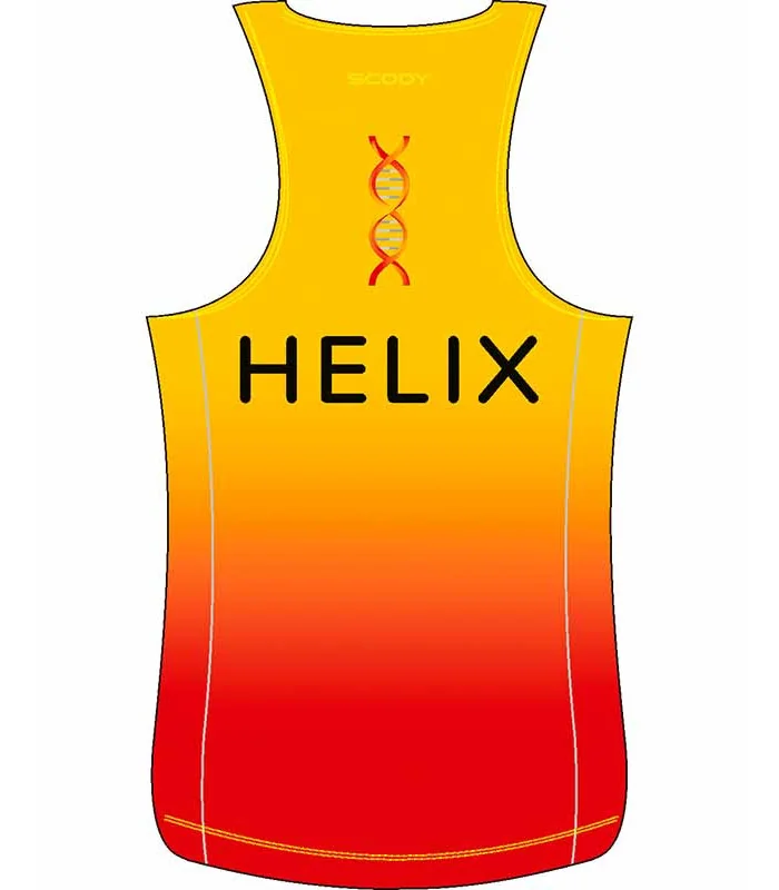 Helix Triathlon Ultra Light Weight Run Singlet, Women