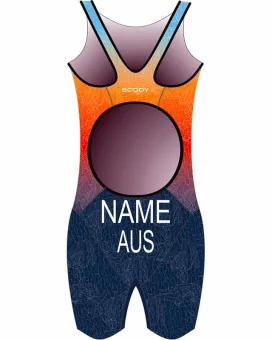 2025 NSW Tri Age Group Champion Open Back Triathlon Suit - Women
