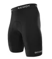 Black Cycle Shorts, X-Opaque Cuff