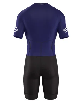 Men's Navy UV Protect triathlon suit for sale at Scody Australia. Flexible payment options available. | Triathlon Gear