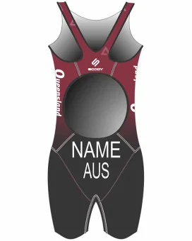 QLD Triathlon State Women's Elite Lamina Triathlon Suit | Triathlon Gear