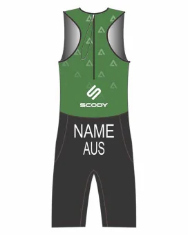 AusTriathlon TAS State Men's Elite Triathlon Suit | Made in Australia