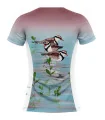 Run shirt featuring Three Dotterels original artwork by Kristy-Ann Duffy | Australia Artists | Made in Australia