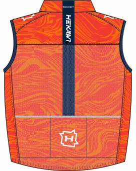Hekawi Cycle Gilet, Lightweight, Windproof