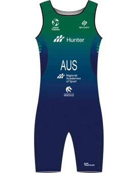 Hunter Academy of Sport Men's Elite Triathlon Suit