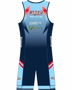 Sharks Triathlon Club Junior's Triathlon Suit