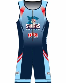 Sharks Triathlon Club Junior's Triathlon Suit