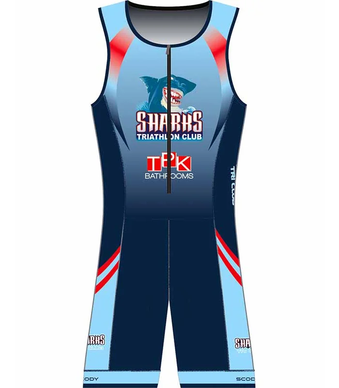 Sharks Triathlon Club Junior's Triathlon Suit