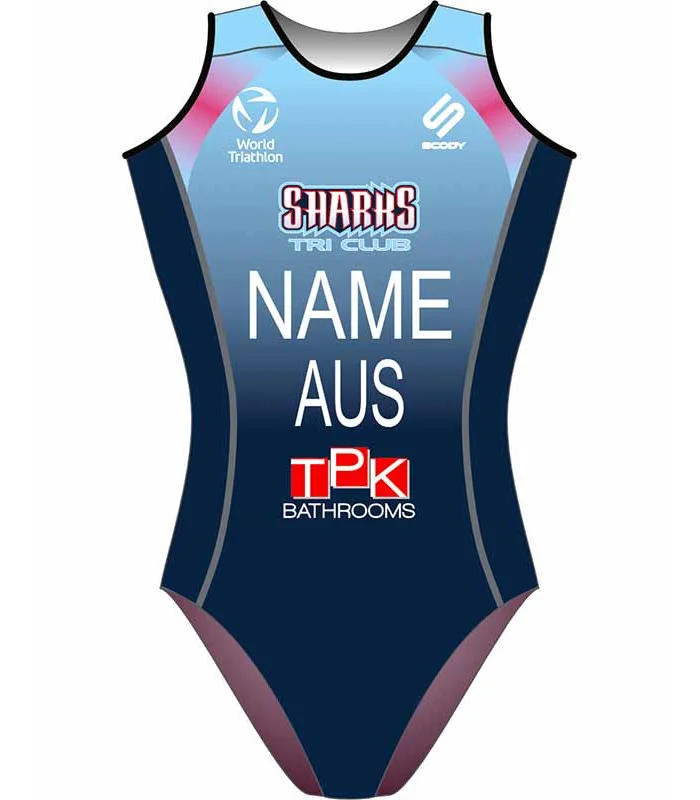 Sharks Triathlon Club Women's Triathlon Swimsuit