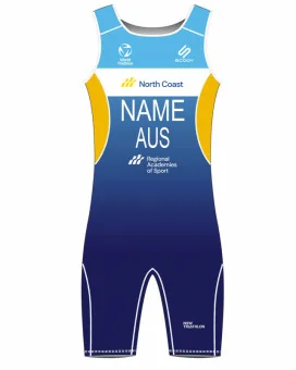 North Coast Academy of Sport Men's Elite Triathlon Suit