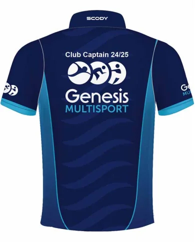 Genesis Sport & Aquatics Men's Club Captain Polo Shirt