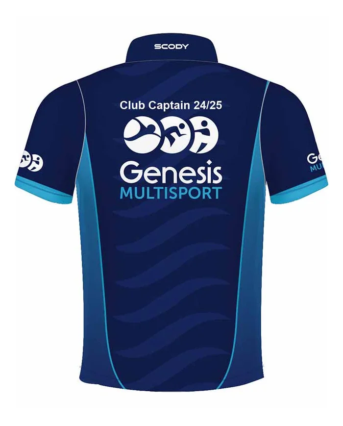 Genesis Sport & Aquatics Men's Club Captain Polo Shirt