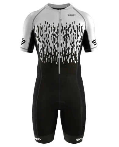 Fragments 3/4 Zip Men's Aero Triathlon Suit | Triathlon Gear