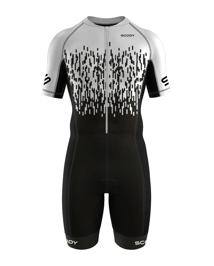 Fragments 3/4 Zip Men's Aero Triathlon Suit | Triathlon Gear