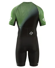 Olive Tilt 3/4 Zip Men's Aero Triathlon Suit | Triathlon Gear
