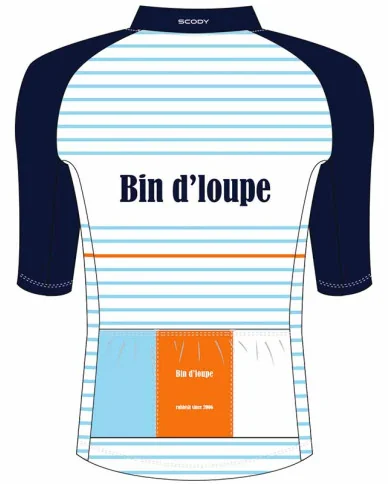 Bin d'loupe Men's Optimise Cycle Jersey
