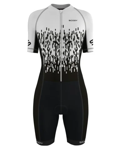 Fragments 3/4 Zip Women's Aero Triathlon Suit | Triathlon Gear