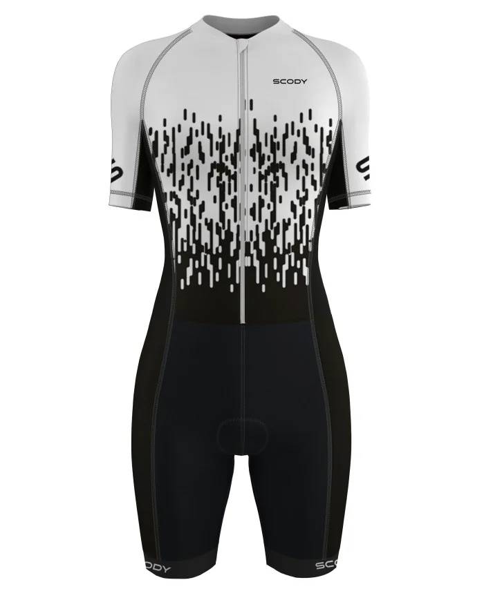 Fragments 3/4 Zip Women's Aero Triathlon Suit | Triathlon Gear