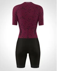 Stardust Berry 3/4 Zip Women's Aero Triathlon Suit | Triathlon Gear