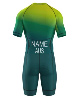 Stock Only - 2025 World Champ Wollongong Post Event Men's No Name Recharged Sleeved Suit - WT Compliant
