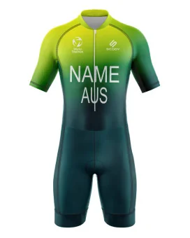 Stock Only - 2025 World Champ Wollongong Post Event Men's No Name Recharged Sleeved Suit - WT Compliant