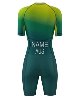 Stock Only - 2025 World Champ Wollongong Post Event Women's No Name Recharged Sleeved Suit - WT Compliant