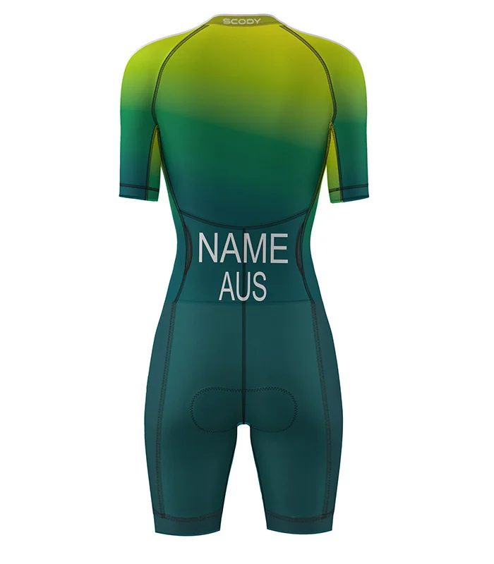 Stock Only - 2025 World Champ Wollongong Post Event Women's No Name Recharged Sleeved Suit - WT Compliant