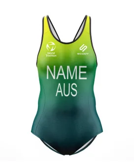 Stock Only - 2025 World Champs Wollongong Post Event Women's No Name Triathlon Swimsuit