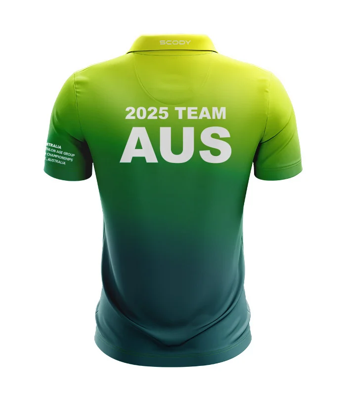 Stock Only - 2025 World Champs Wollongong Post Event Men's Polo Shirt