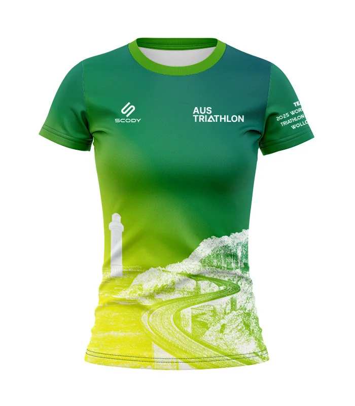 Stock Only - 2025 World Champs Wollongong Post Event Limited Edition Women's Run Shirt