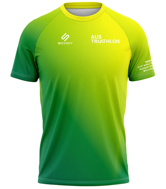 Stock Only - 2025 World Champs Wollongong Post Event COMPETITOR Men's Run Shirt