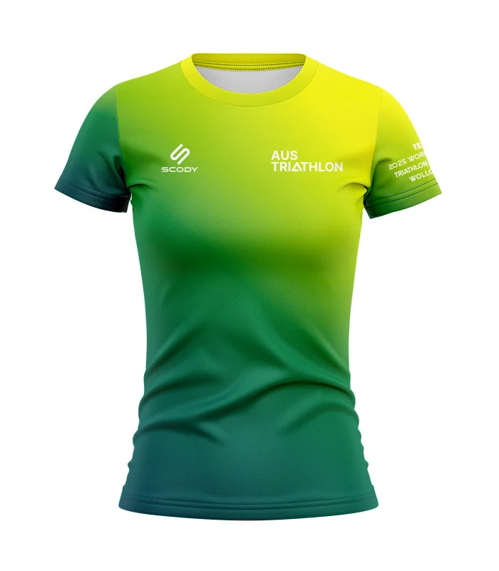 Stock Only - 2025 World Champs Wollongong Post Event COMPETITOR Women's Run Shirt