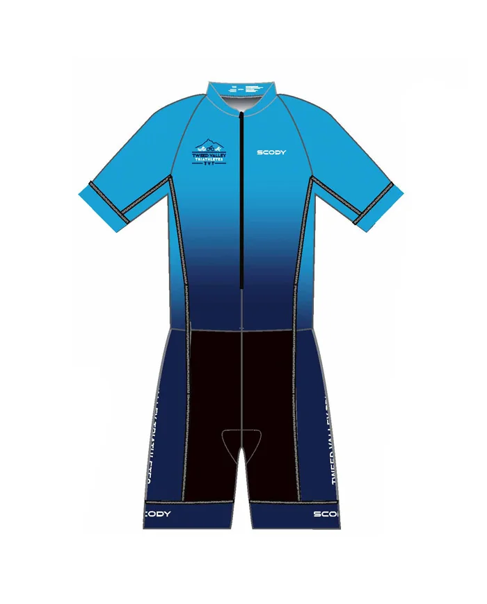 Tweed Valley Women's Performance Sleeved Triathlon Suit, UPF50+