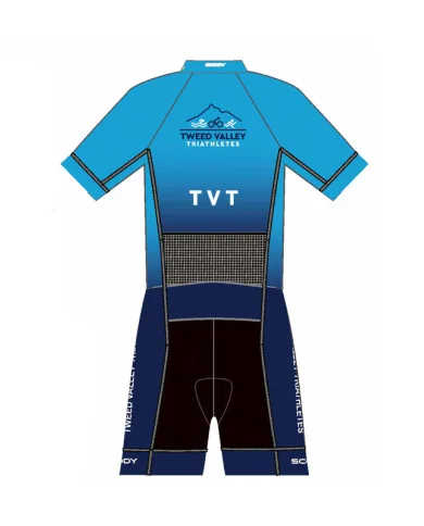 Tweed Valley Women's Performance Sleeved Triathlon Suit, UPF50+