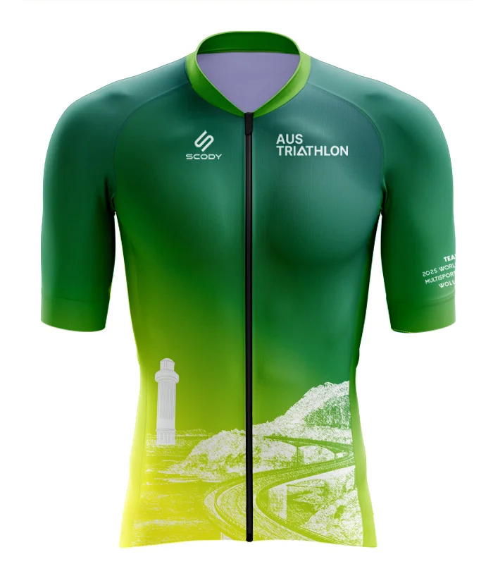 Made from Scratch - 2025 World Champs Wollongong Post Event Men's Optimise Cycle Jersey