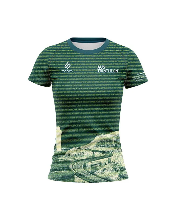 Made from Scratch - 2025 World Champs Wollongong Commemorative Women's Run Shirt