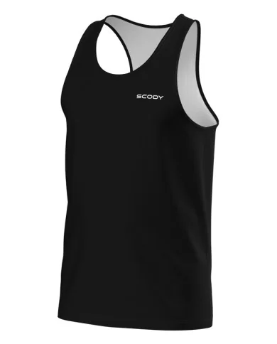 Black Run Singlet, Ultra Lightweight - Men