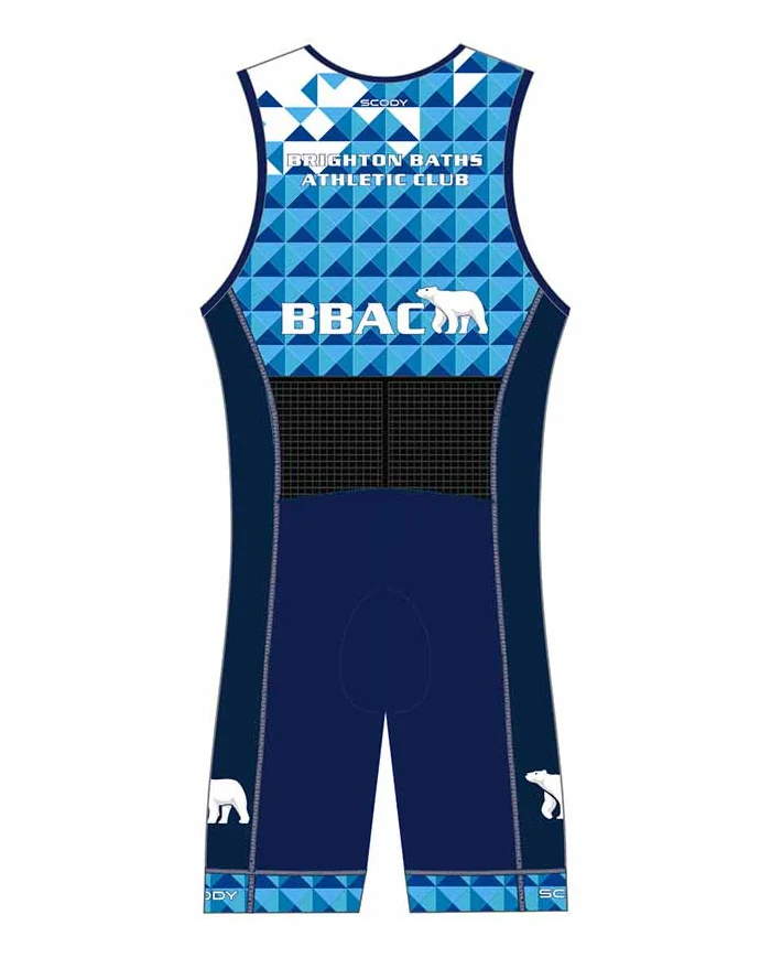Brighton Baths Athletic Club Mens Triathlon Suit