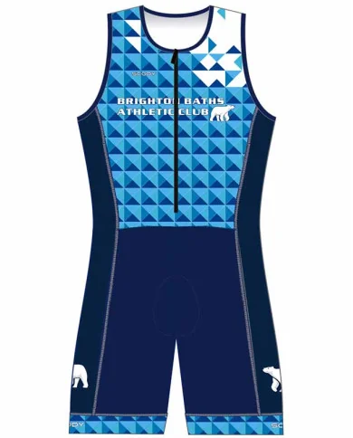 Brighton Baths Athletic Club Mens Triathlon Suit