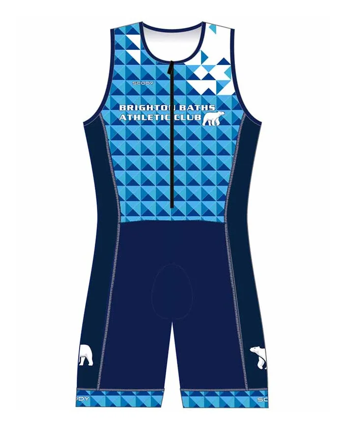 Brighton Baths Athletic Club Mens Triathlon Suit