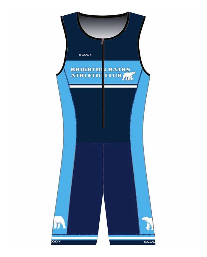 Brighton Baths Athletic Club Women's Performance Triathlon Suit - Classic