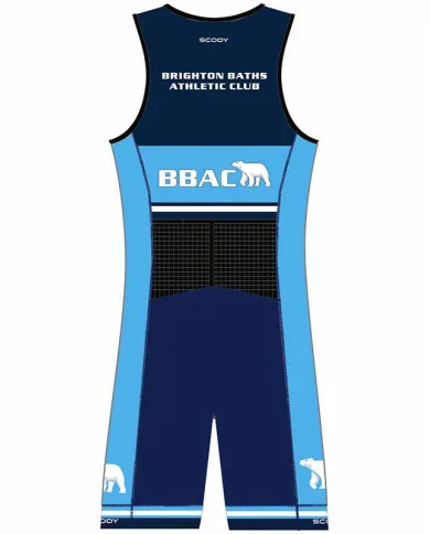 Brighton Baths Athletic Club Women's Performance Triathlon Suit - Classic