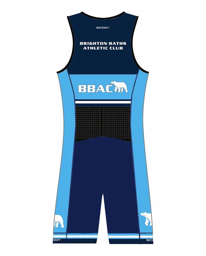 Brighton Baths Athletic Club Women's Performance Triathlon Suit - Classic