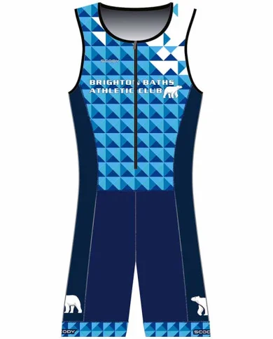 Brighton Baths Athletic Club Women's Performance Triathlon Suit
