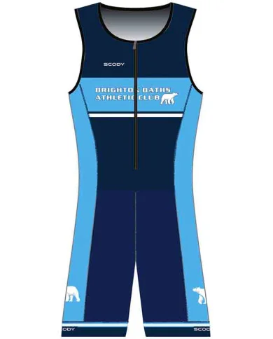 Brighton Baths Athletic Club Junior's Triathlon Suit - Classic