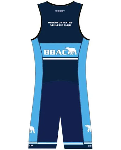 Brighton Baths Athletic Club Junior's Triathlon Suit - Classic