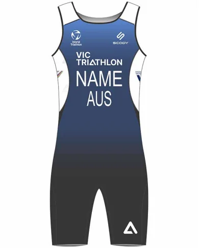 School Sport VIC Men's Elite Triathlon Suit
