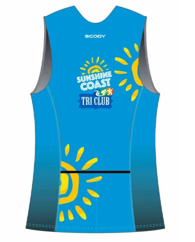 Sunshine Coast Triathlon Club Men's Triathlon Singlet